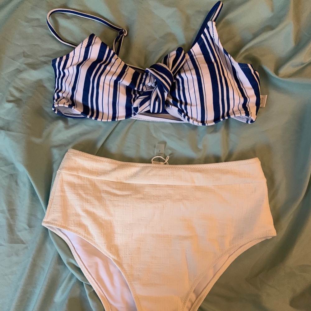 NEW WITH TAGS! High waisted CupShe Bikini